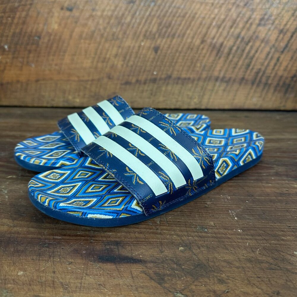 adidas Adilette Comfort Slide Sandal Night Indigo Men's 7/Women's 8